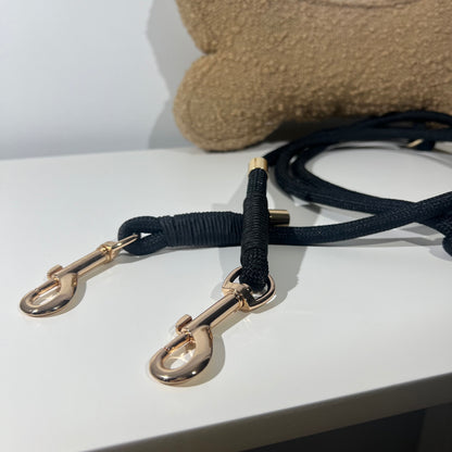 Rope Leash - Black